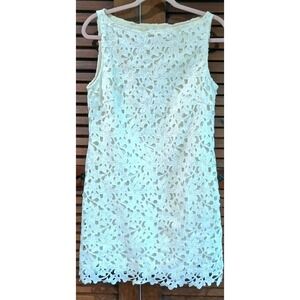 Anthropologie Aryeh Floral Ivory Lace Dress Medium Cottagecore Shift